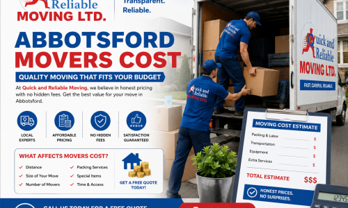 Compare Abbotsford movers cost with Quick and Reliable Moving